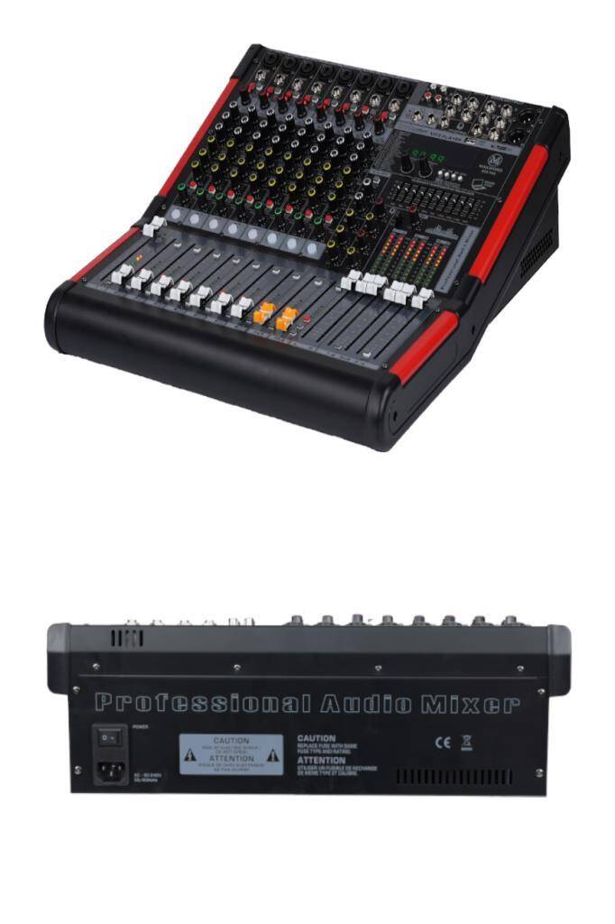 Maxword DC08-PRO 2x99 DSP Efekt Ses Mikseri 8 Kanal Deck Mixer En