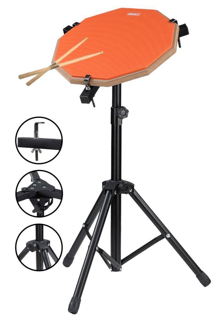 Midex DD-1012-PAK Bateri Davul Çalışma Pedi Seti 12 İnç Drum