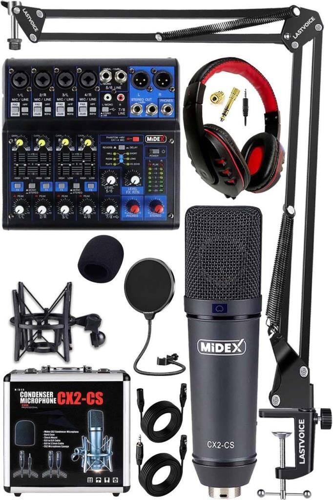 ディアブロMaikoSP Midex Wizard Paket-3 CX2 Stüdyo Mikrofon MDX-06FXU Stüdyo Kayıt